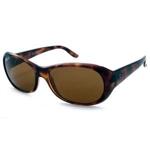 RayBan RB4061 Havana Oval Sunglasses